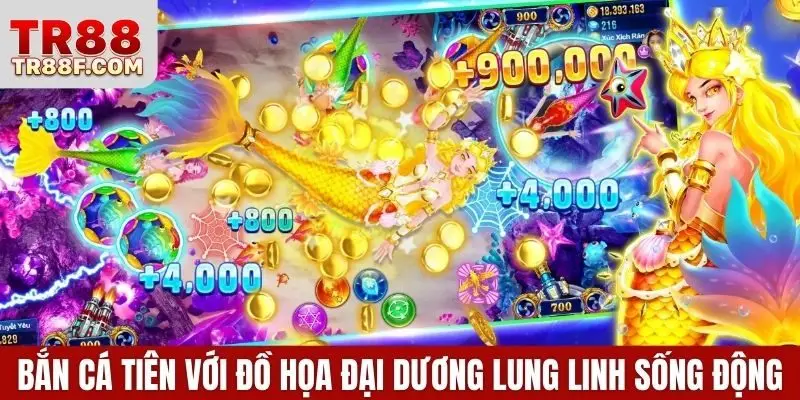 Bắn Cá Tiên TR88 - Game Săn Cá Thưởng Hấp Dẫn Nhất 2026