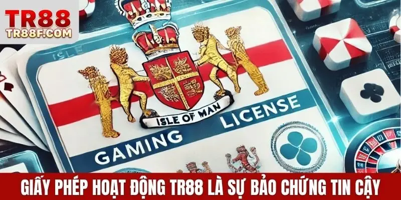 Giấy Phép Hoạt Động TR88 Thể Hiện Tính Pháp Lý Và Độ Uy Tín