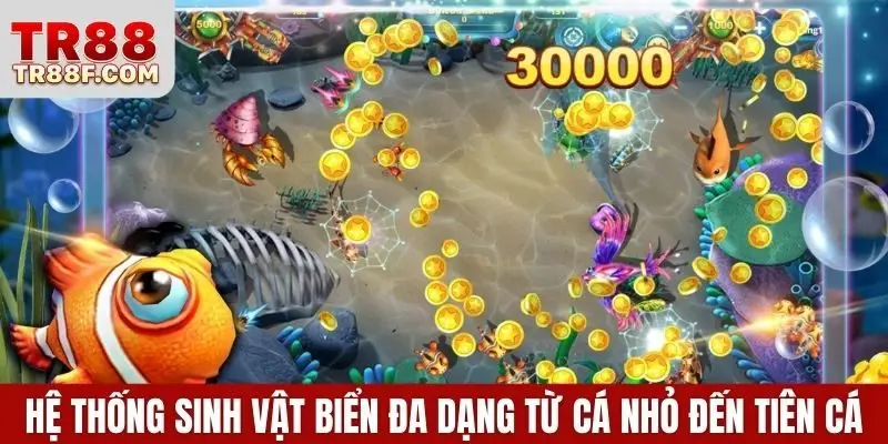 Bắn Cá Tiên TR88 - Game Săn Cá Thưởng Hấp Dẫn Nhất 2026