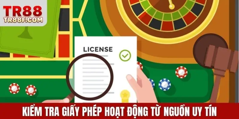 Giấy Phép Hoạt Động TR88 Thể Hiện Tính Pháp Lý Và Độ Uy Tín